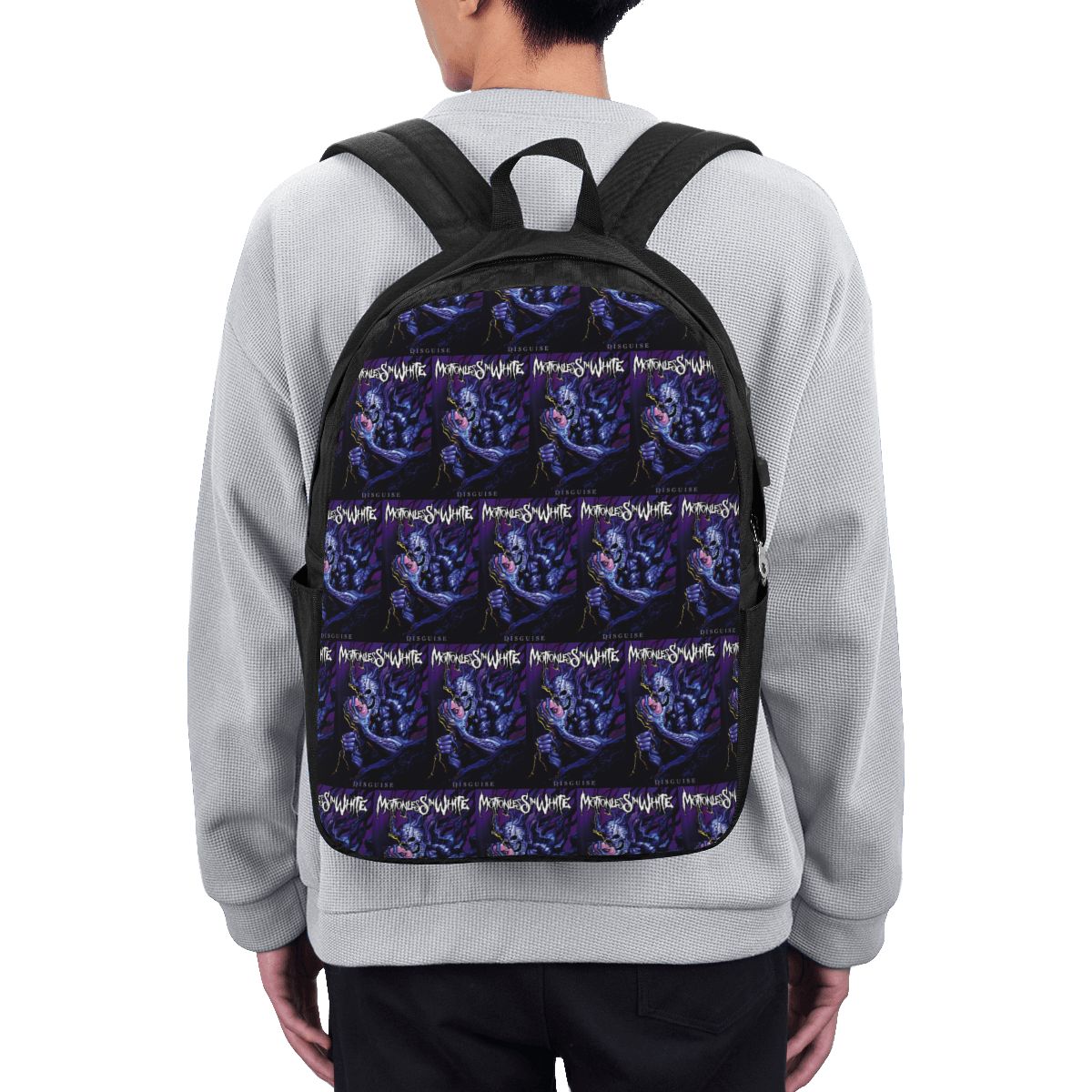 Women Bags For Travel - Motionless In White Backpack Travel Notebook