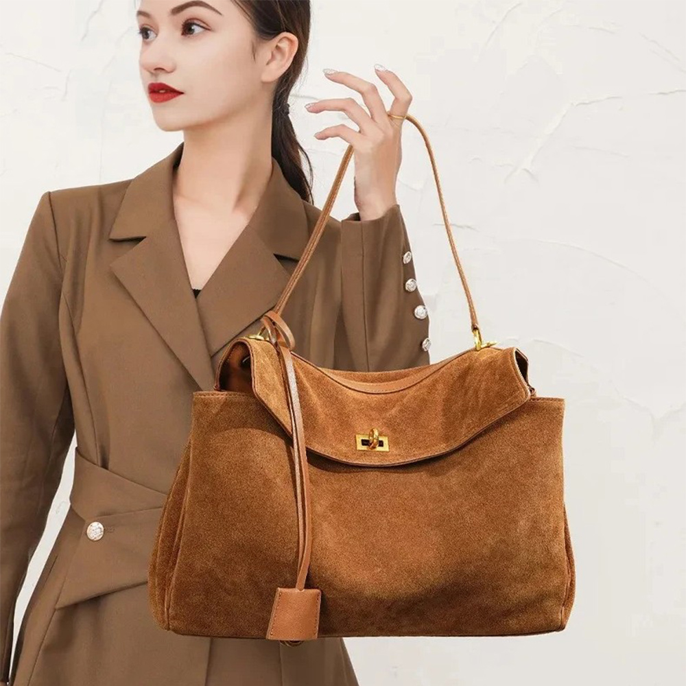 Women Bags On Sale - Autumn Winter Women's Suede genuine leather