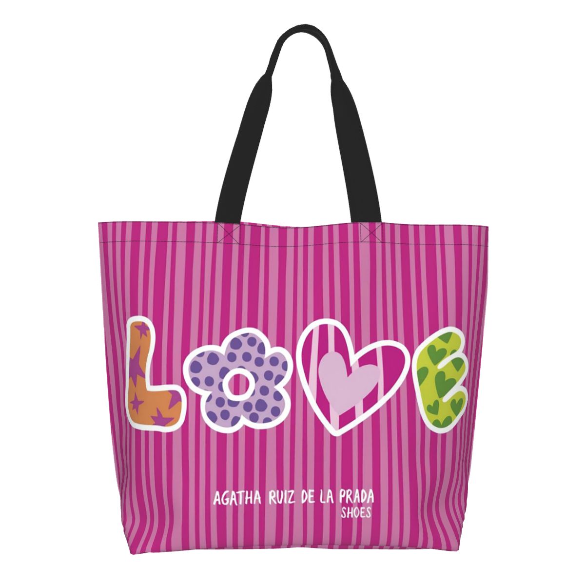 Women Bags Prada - Agatha Ruiz-De La-Prada Pattern Shopping Tote