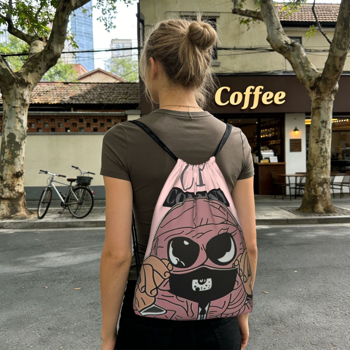 Women Bags Company - C-Company CP Backpacks Portable Drawstring Bags