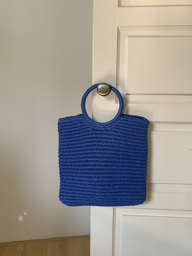 Women Handheld Bags - 2026 New Straw Woven Hand-Held Tote