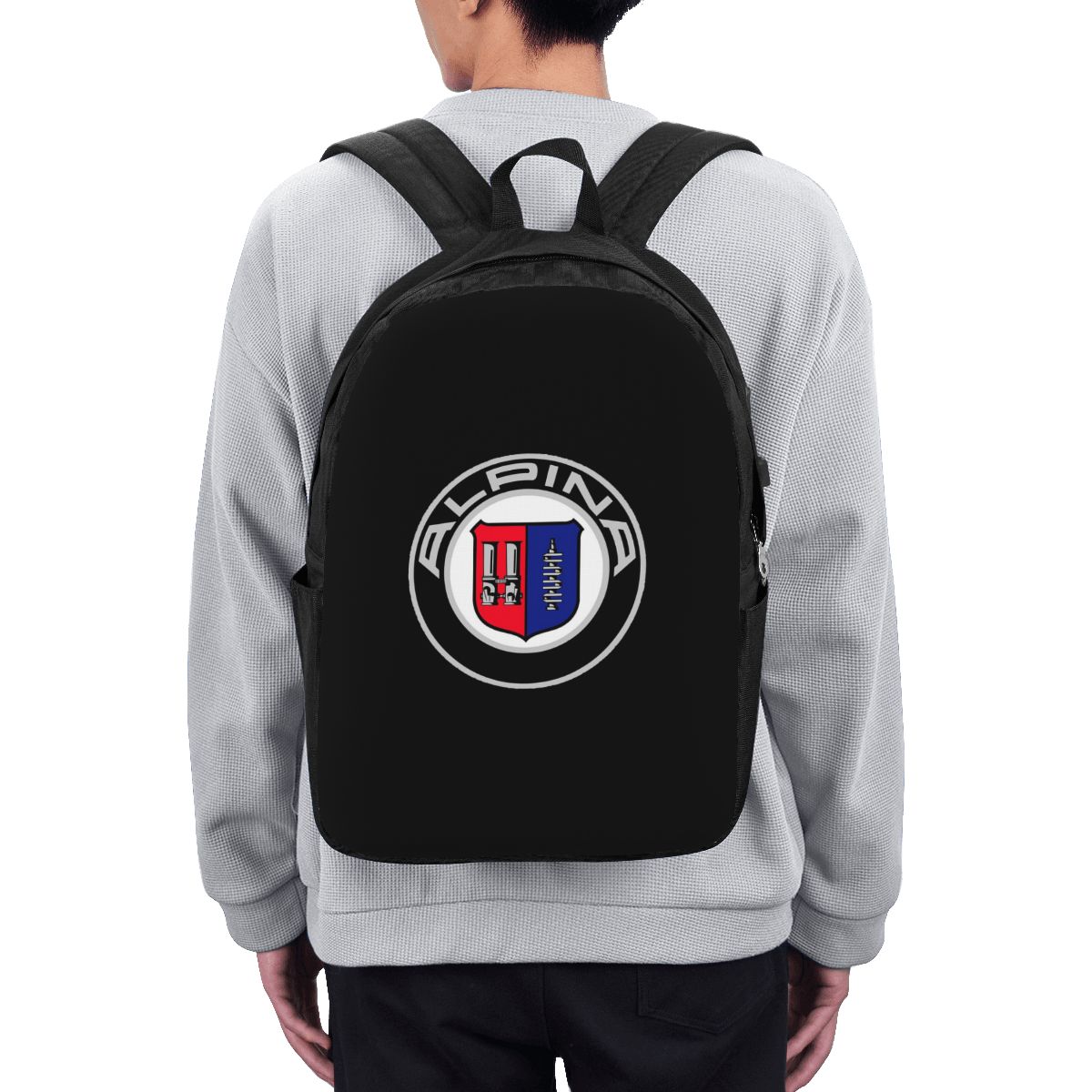 Women Bags Logo - Alpina - Classic Car Logos Backpack