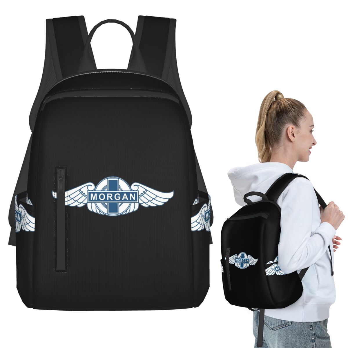 Women Bags Company - Morgan Motor Car Company Backpack Student