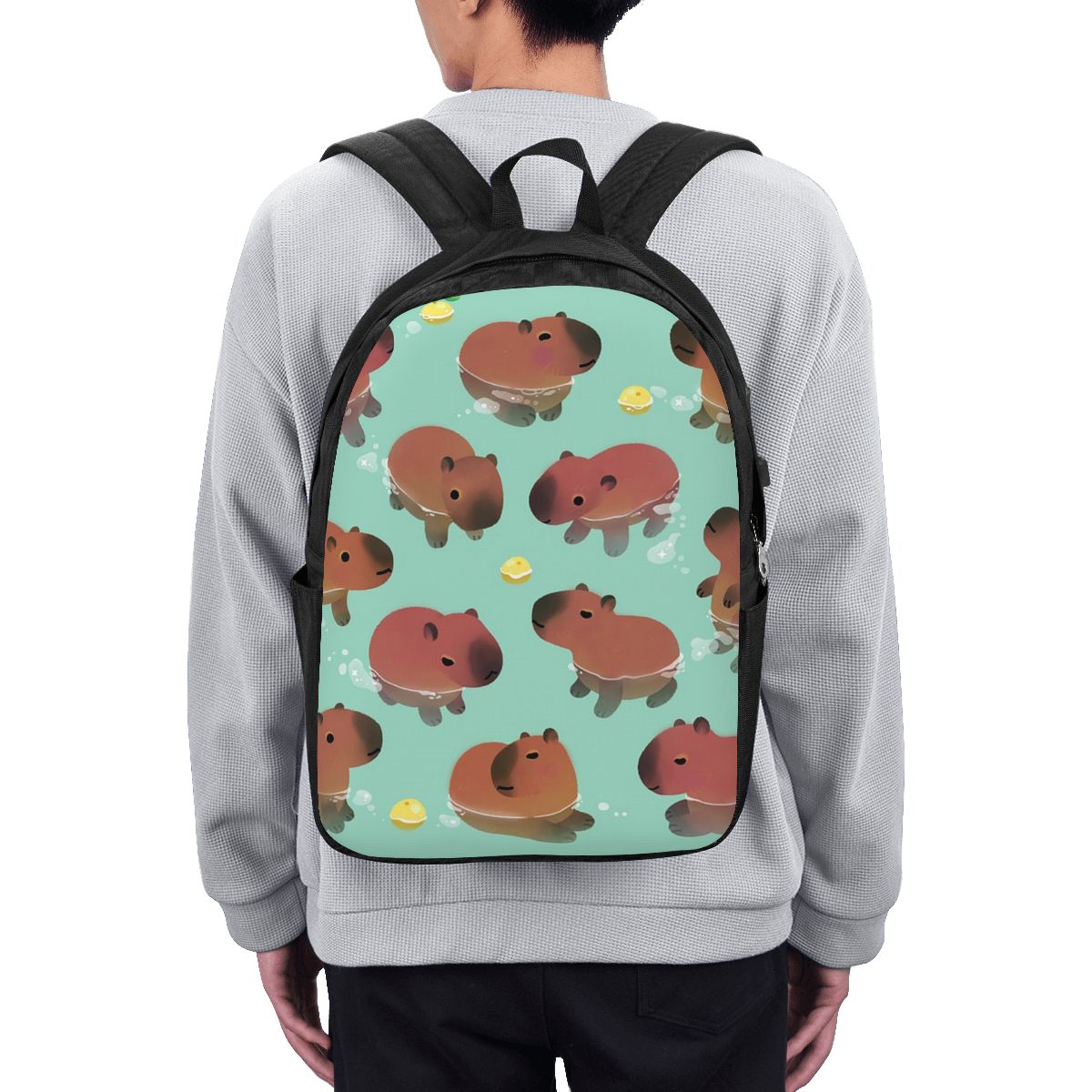 Capybara Animal Pattern Backpa - đánh giá và giá Women Bags For Travel