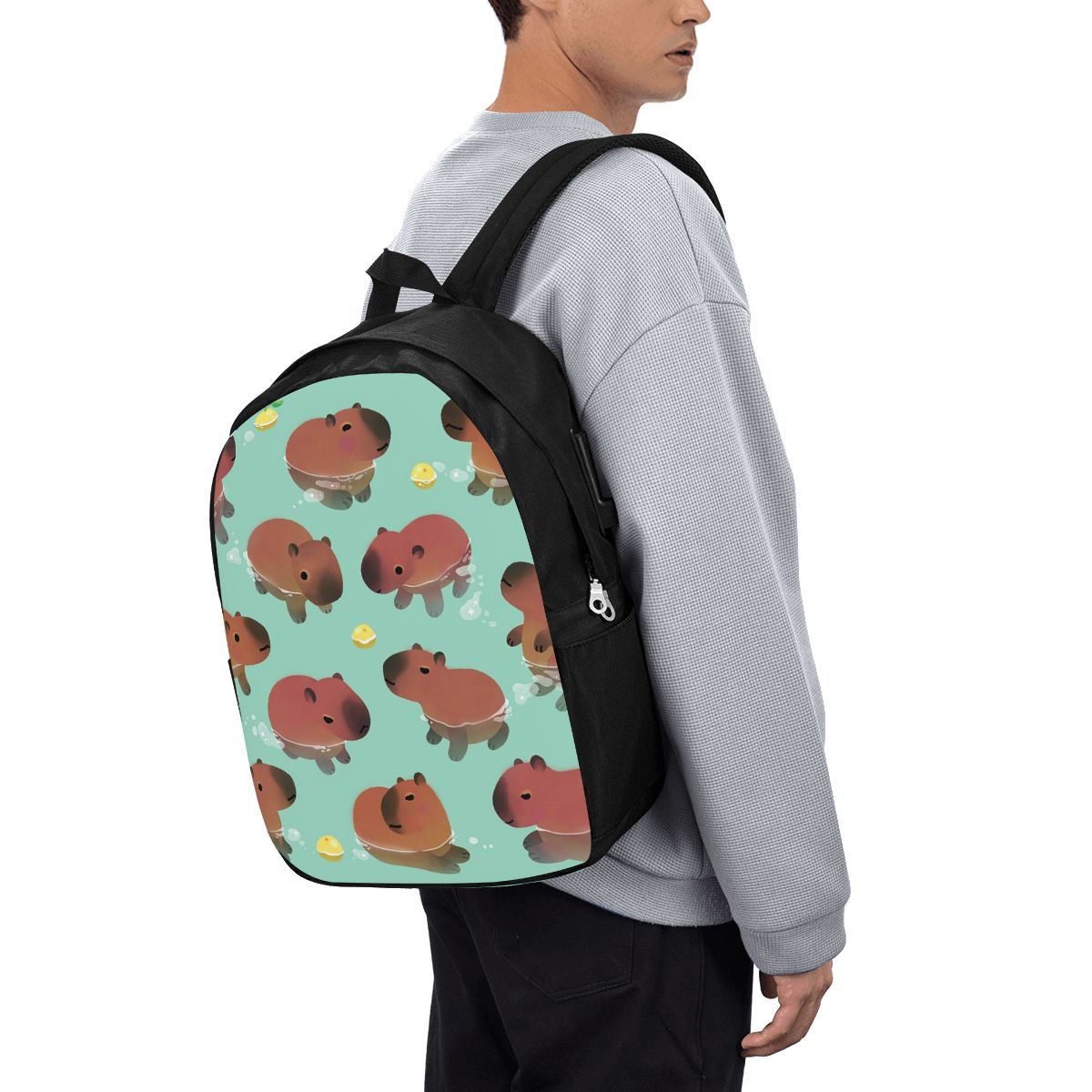 Capybara Animal Pattern Backpa - đánh giá và giá Women Bags For Travel
