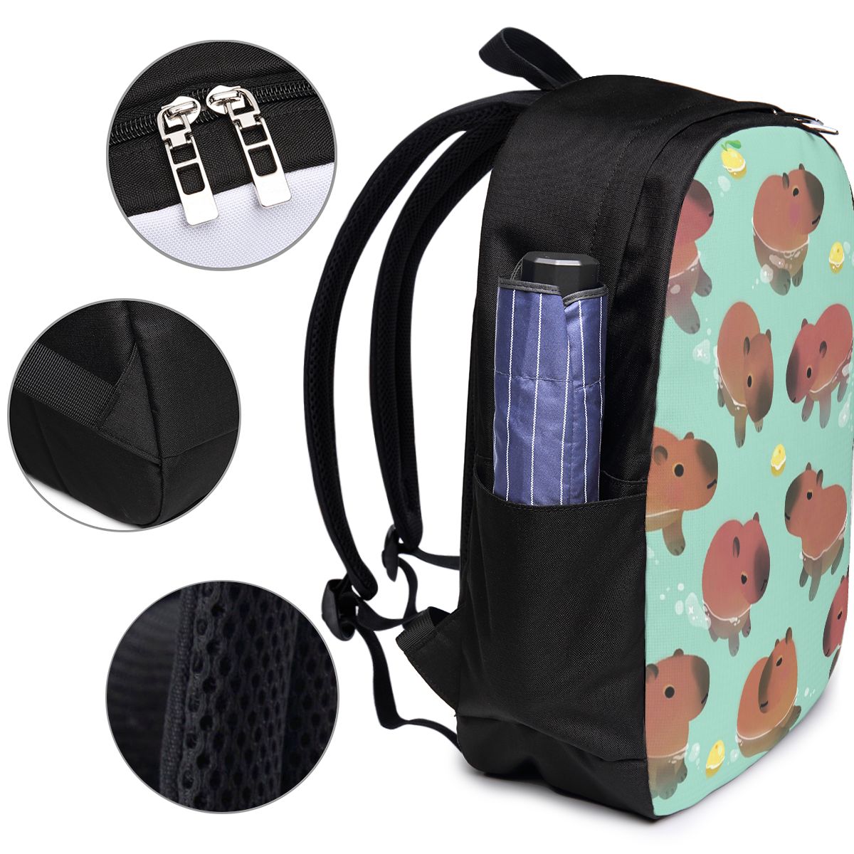 Capybara Animal Pattern Backpa - đánh giá và giá Women Bags For Travel