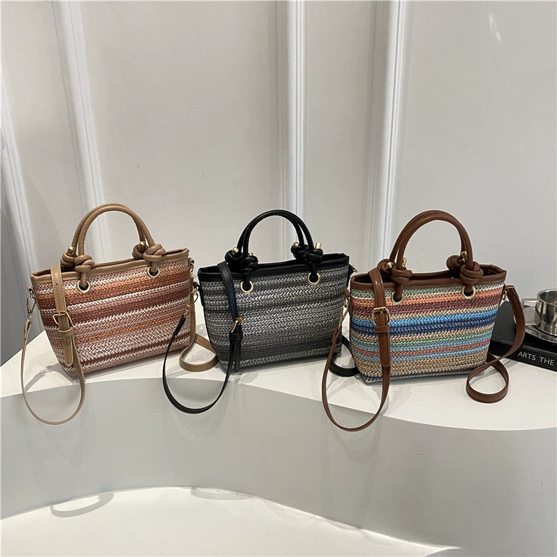 Handheld woven bag for women,  - đánh giá và giá Women Handheld Bags