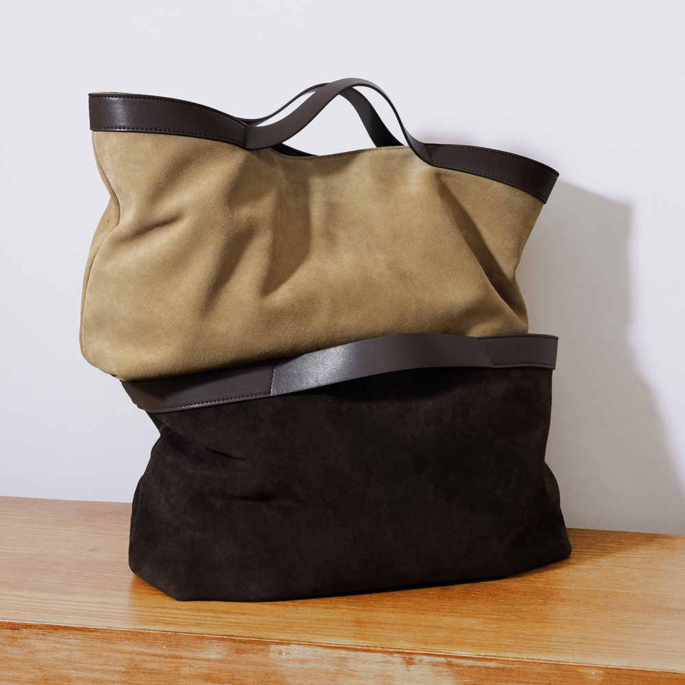 2025 Fall Winter New Suede Lea - đánh giá và giá Women Handheld Bags