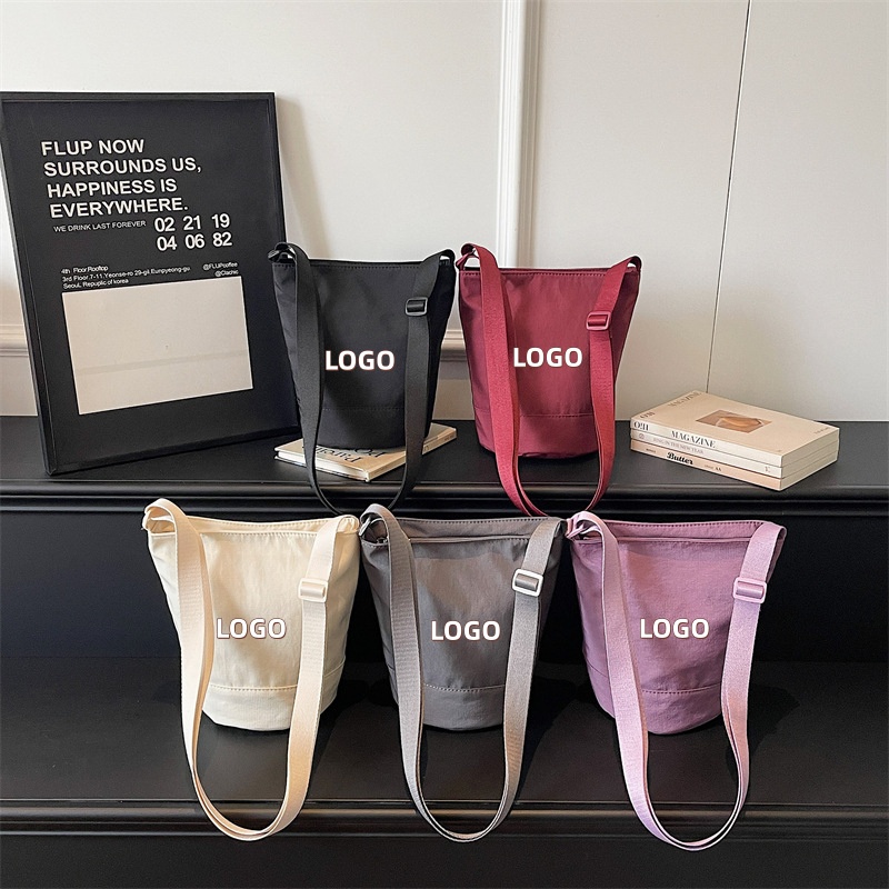 Custom Logo/Design Bucket Tote - đánh giá và giá Women Bags Logo