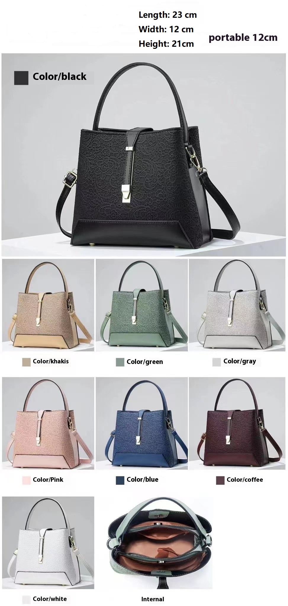 New Luxury Tote Bag Leather Cl - đánh giá và giá Women Bags On Sale