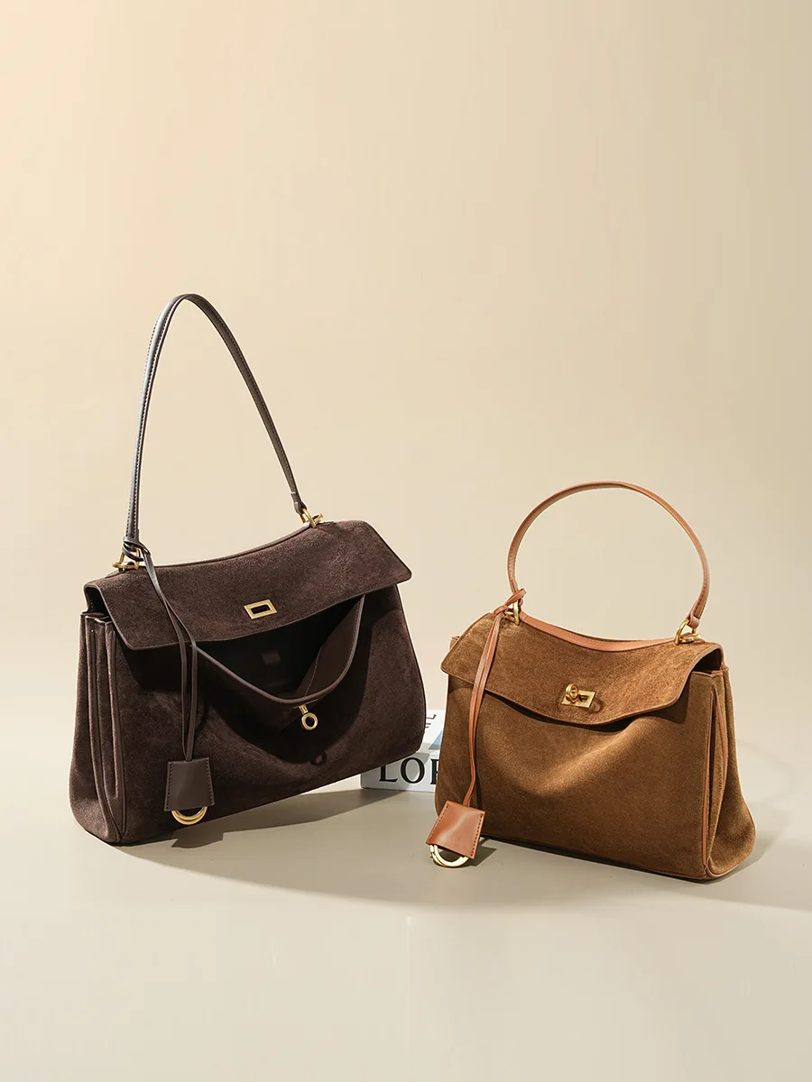 Autumn Winter Women's Suede ge - đánh giá và giá Women Bags On Sale