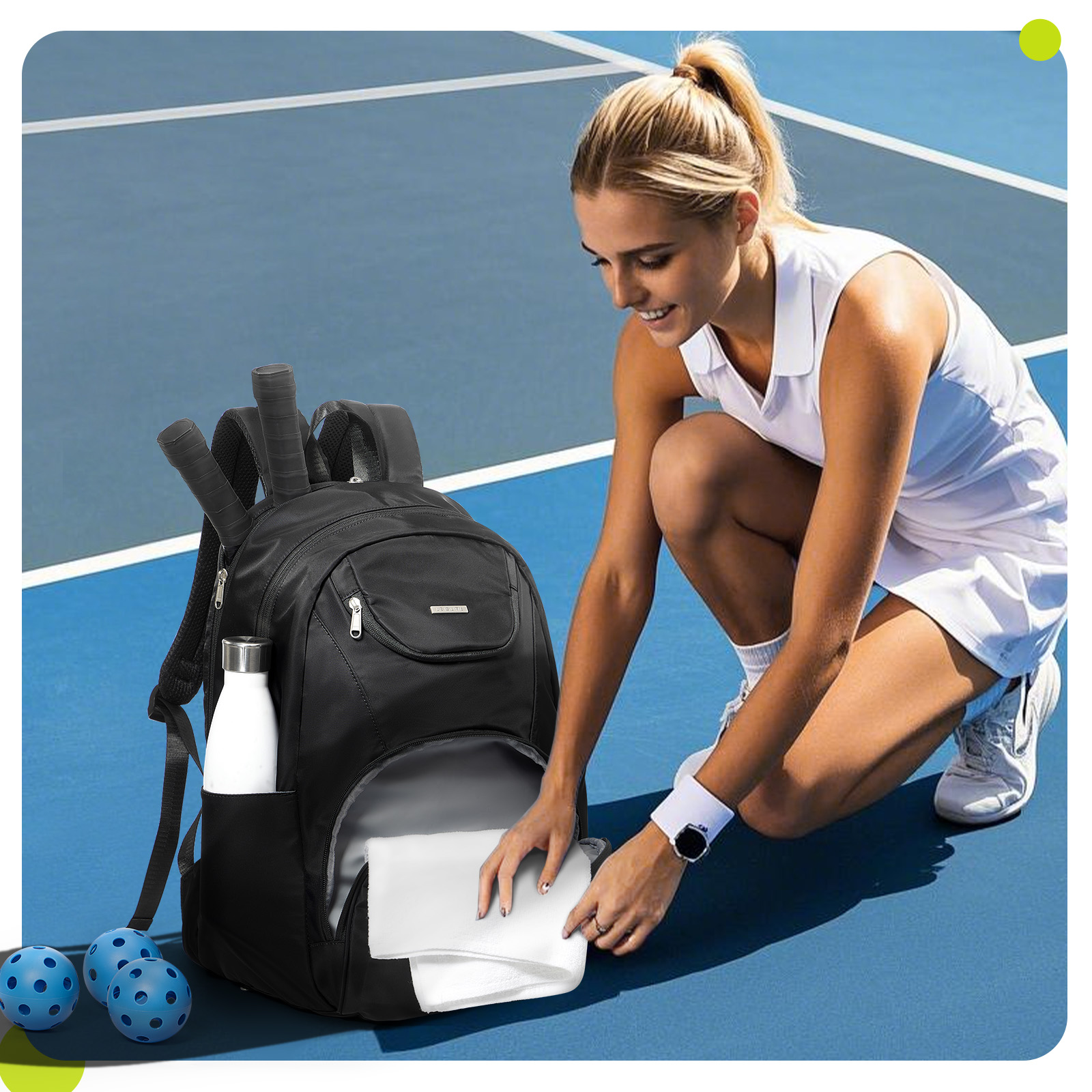 Tennis Bag Tennis Backpack 2 R - đánh giá và giá Women Bags And Shoes