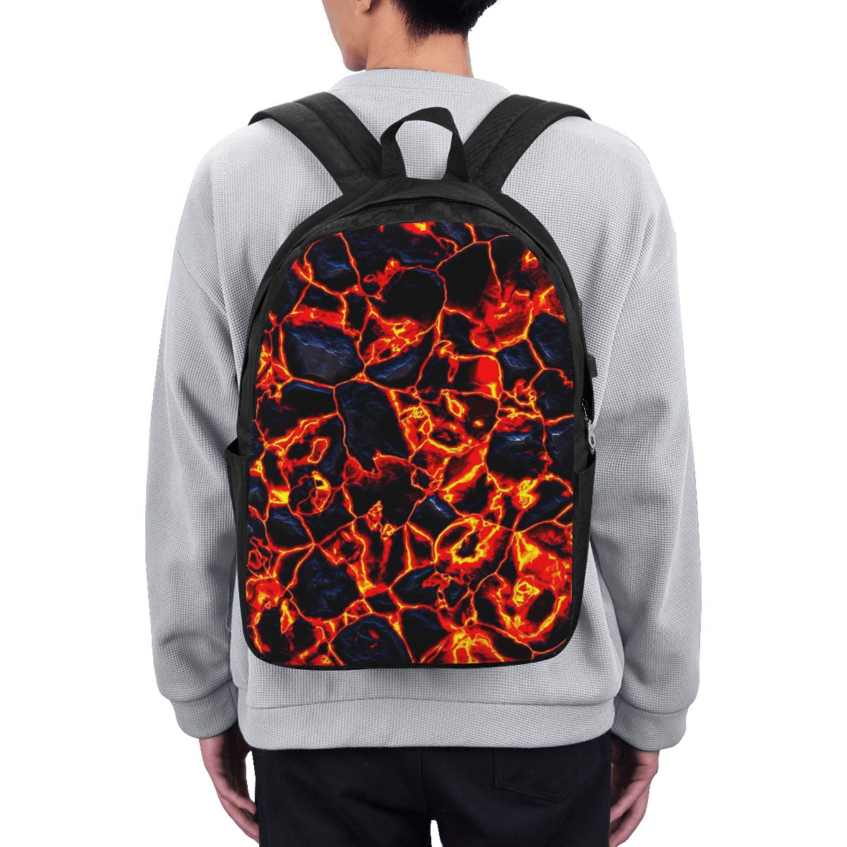 Magma Volcano Lava Fire Backpa - đánh giá và giá Women Bags For Travel