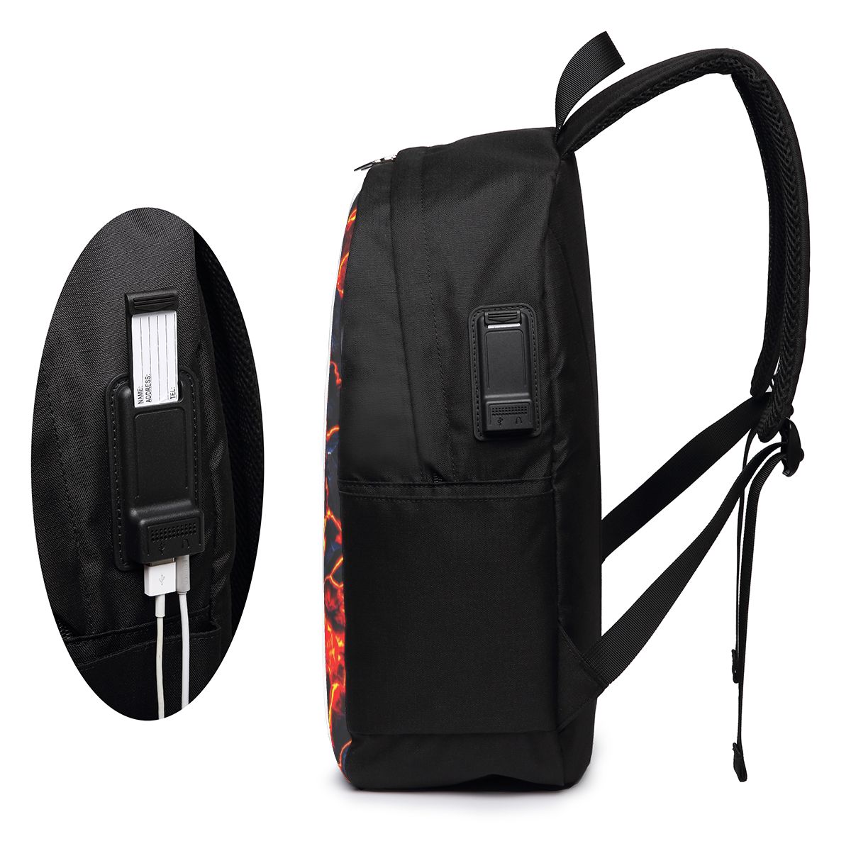 Magma Volcano Lava Fire Backpa - đánh giá và giá Women Bags For Travel