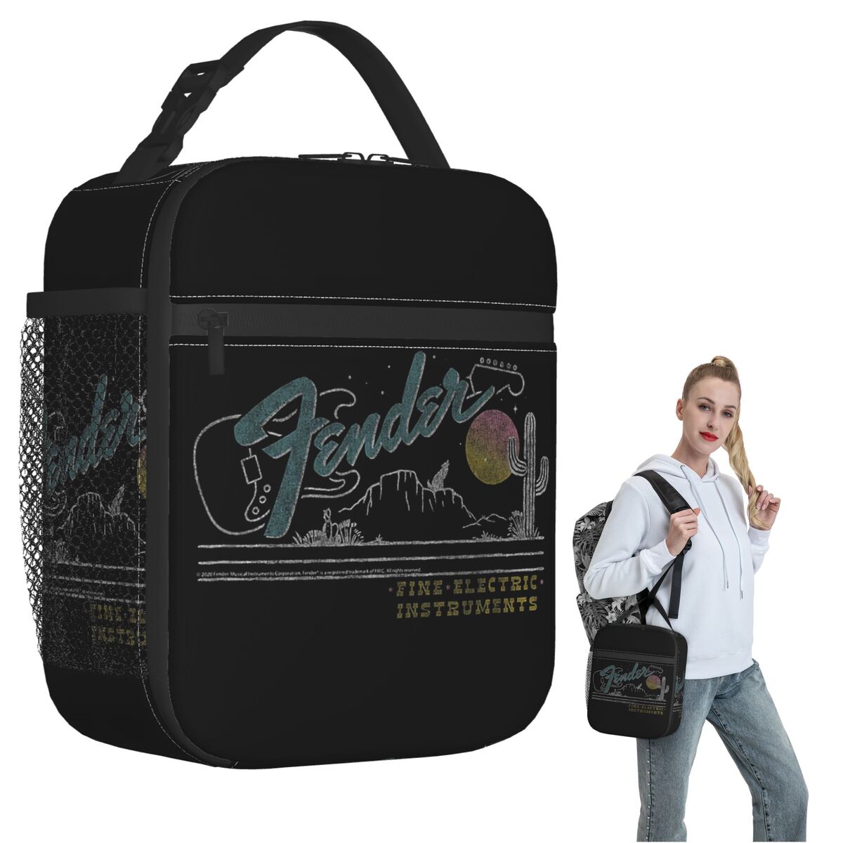Company 90s Jazz Fender Guitar - đánh giá và giá Women Bags Company
