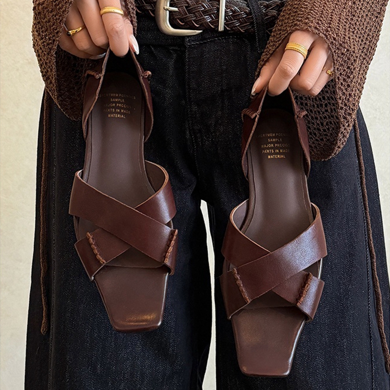 Women's new summer leather cow - đánh giá và giá Women Bags And Shoes