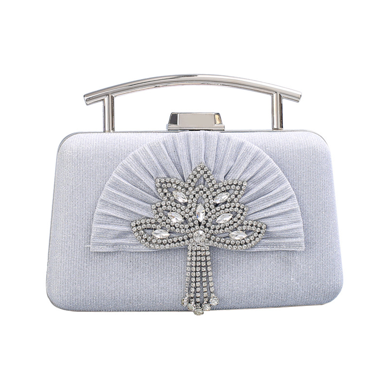 Temperament Metal Dinner Bag B - đánh giá và giá Women Handheld Bags