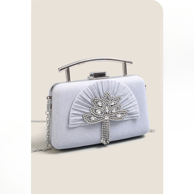 Temperament Metal Dinner Bag B - đánh giá và giá Women Handheld Bags