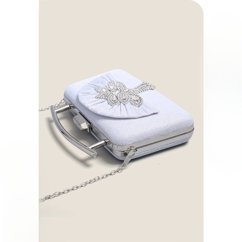 Temperament Metal Dinner Bag B - đánh giá và giá Women Handheld Bags