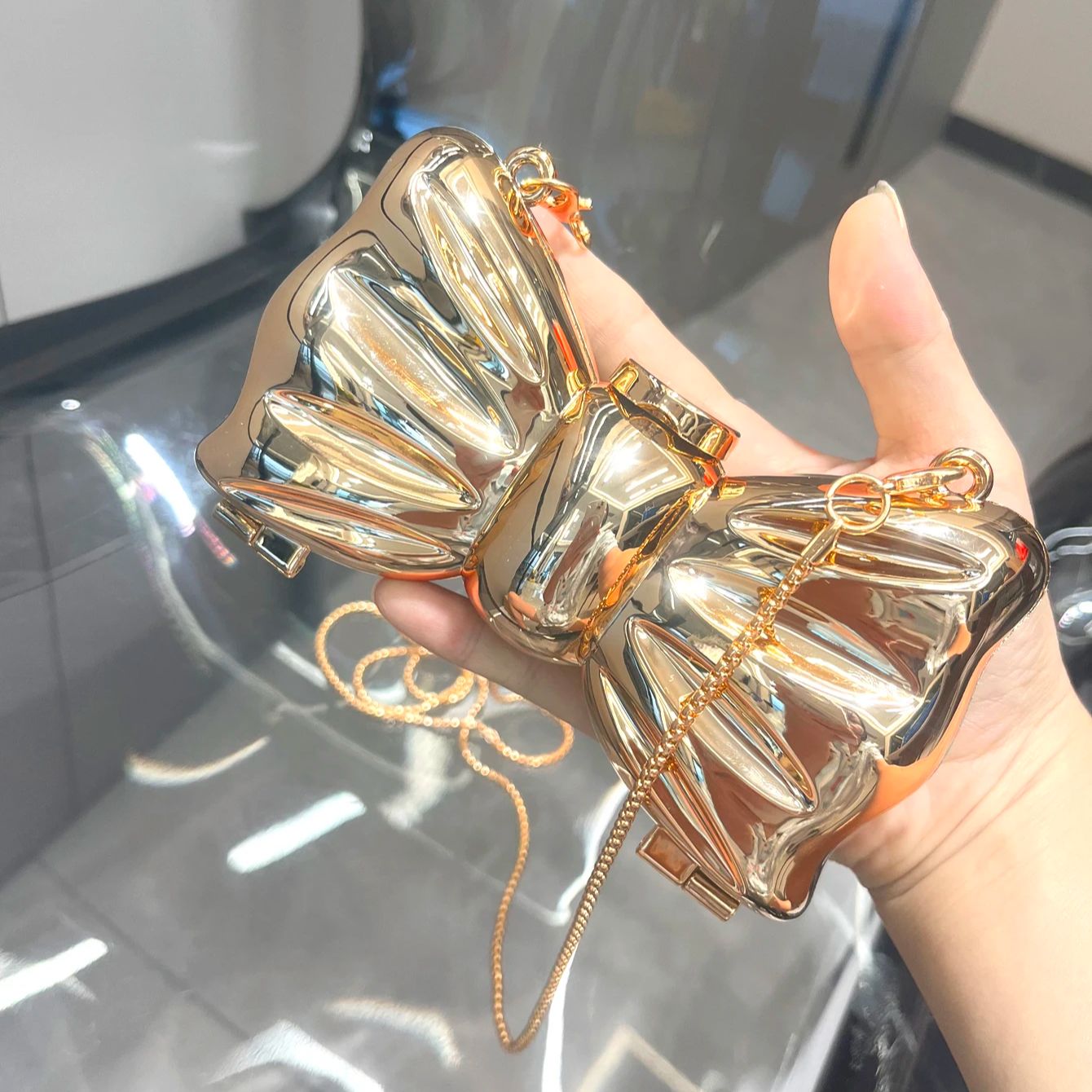 Golden Evening bag  Purses and - đánh giá và giá Clutch Bag Evening