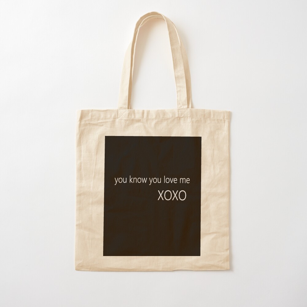 you know you love me XOXO Tote - đánh giá và giá Women'S Xoxo Bags