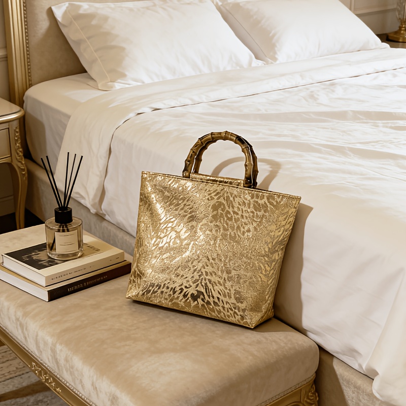 Light luxury metallic gold jac - đánh giá và giá Women Bags On Sale