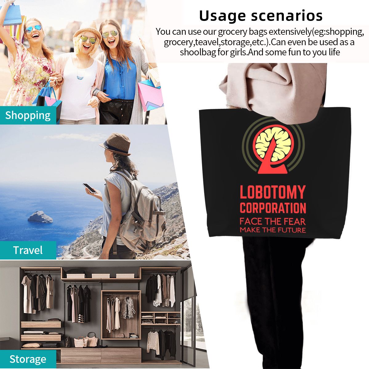 Limbus Company Shopping Tote B - đánh giá và giá Women Bags Company