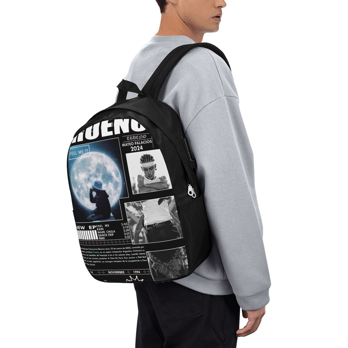 Funny Trueno Hip Hop Rapper Ba - đánh giá và giá Women Bags For Travel