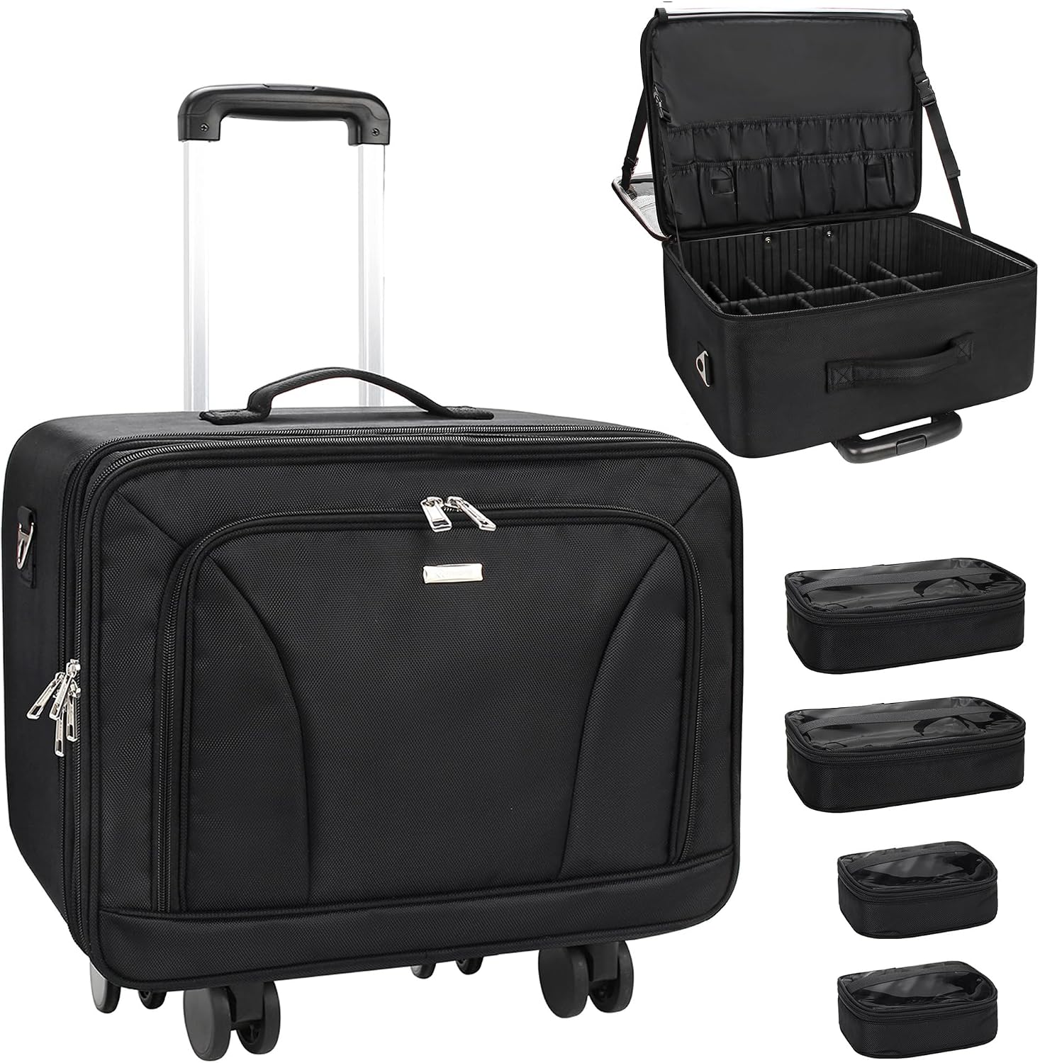 Extra Large Rolling Makeup Tra - đánh giá và giá Women Bags For Travel