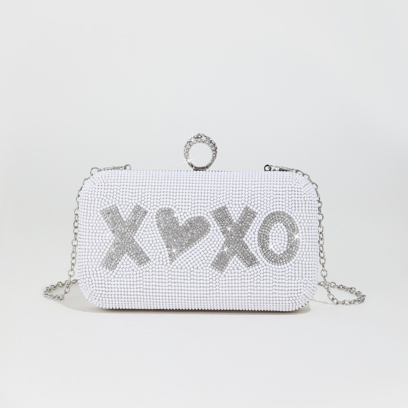 Classic White Wedding Hand Bag - đánh giá và giá Women'S Xoxo Bags