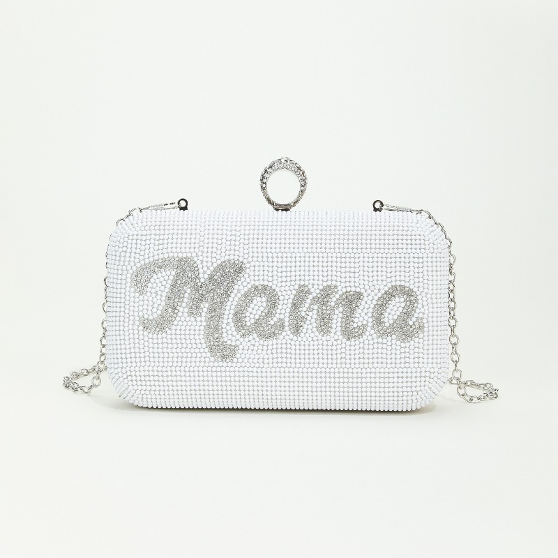 Classic White Wedding Hand Bag - đánh giá và giá Women'S Xoxo Bags