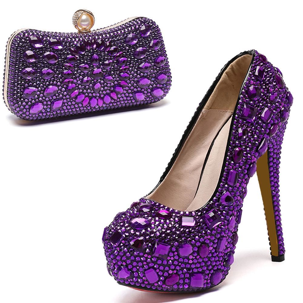 Sparkly Turquoise Rhinestone P - đánh giá và giá Women'S Evening Bags