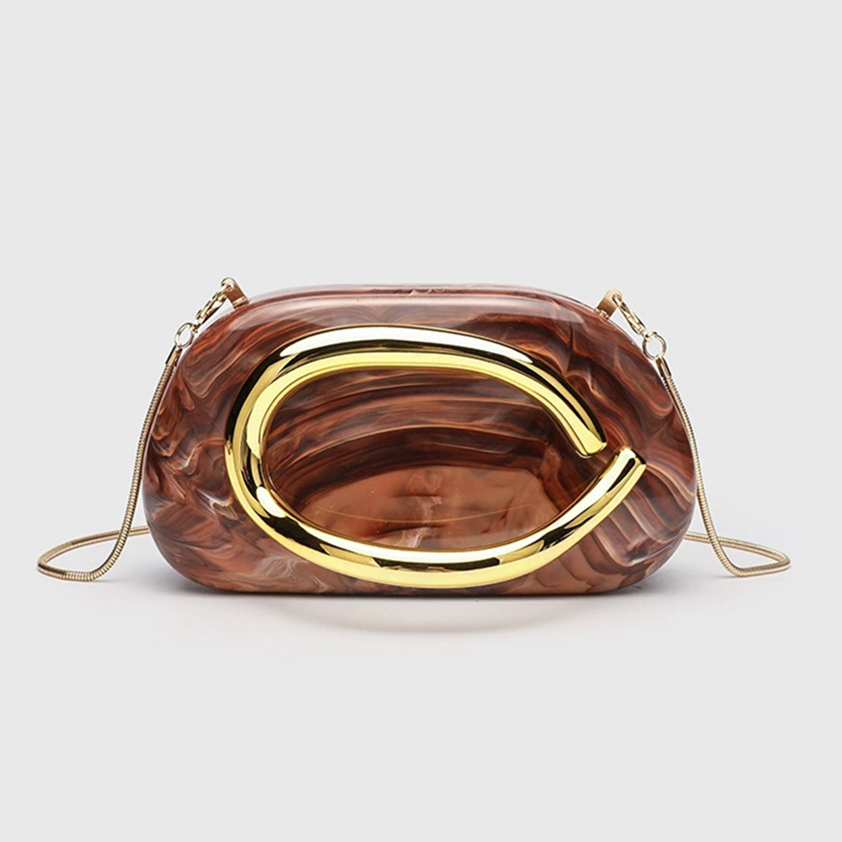Women Acrylic Metal Handle Han - đánh giá và giá Women Handheld Bags
