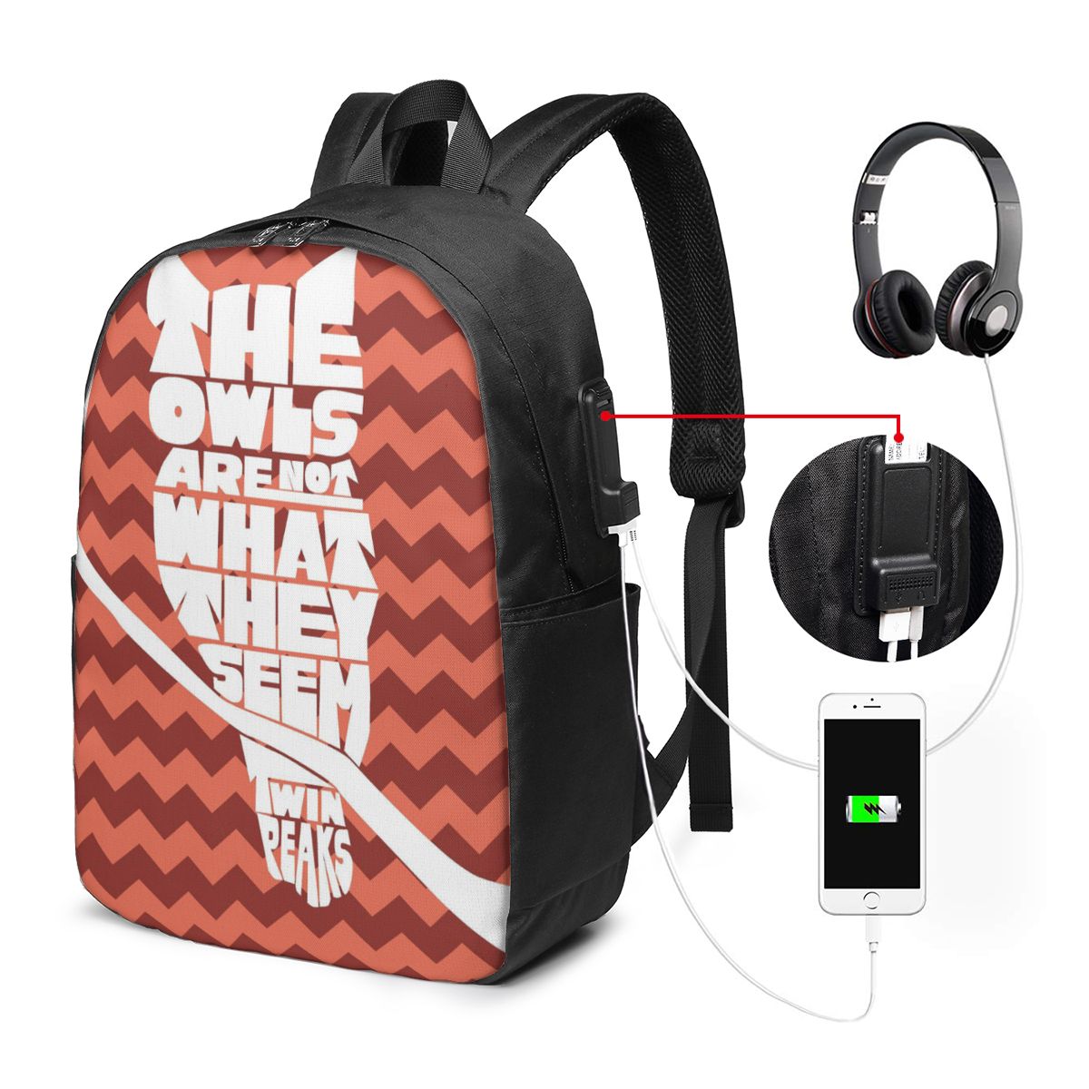 Twin Peaks Red Room Backpack T - đánh giá và giá Women Bags For Travel