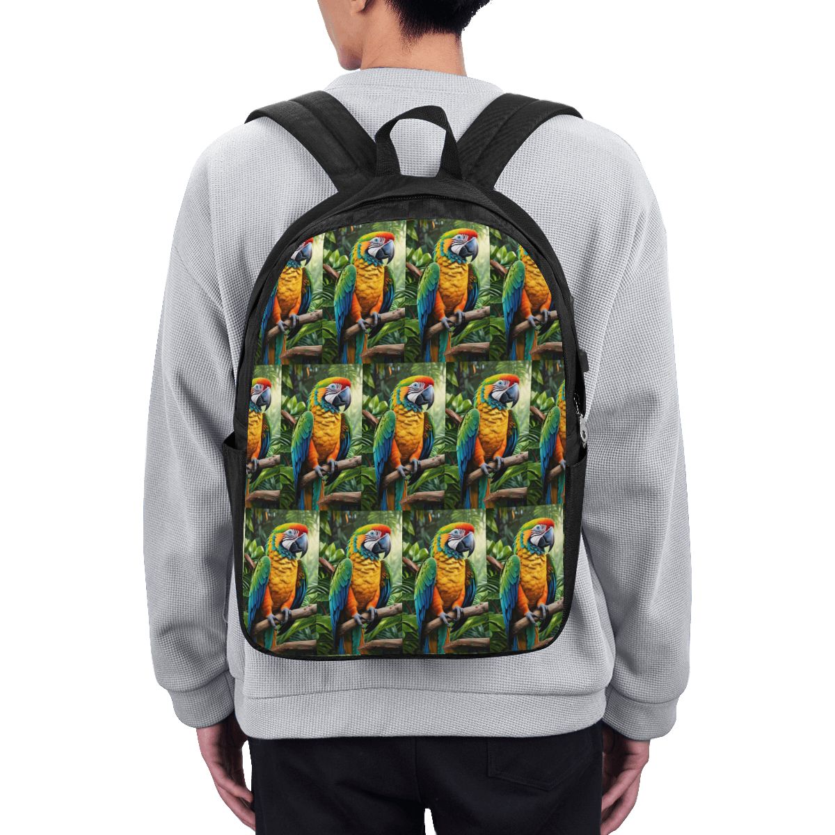 Cute Macaw Parrots Backpack Tr - đánh giá và giá Women Bags For Travel