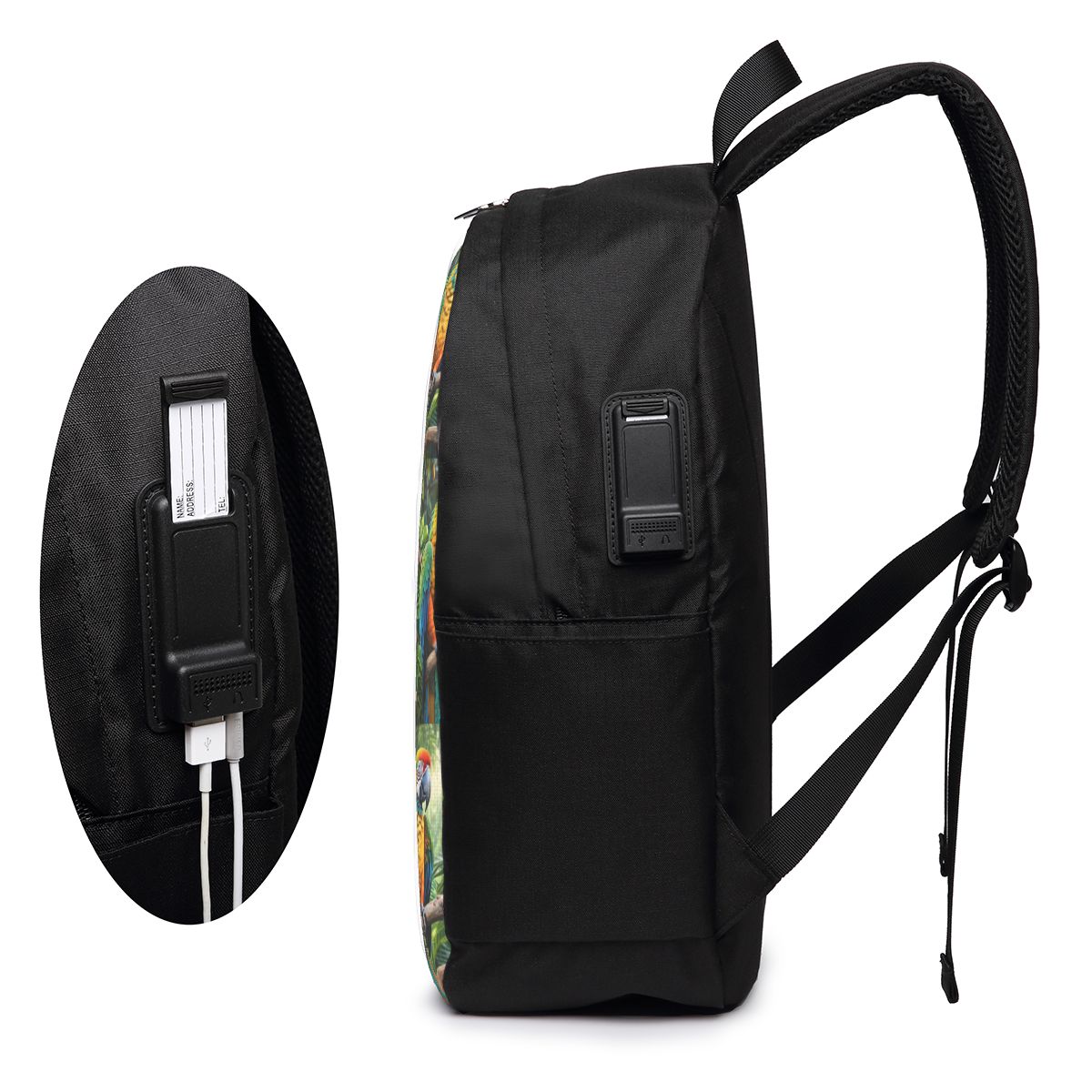 Cute Macaw Parrots Backpack Tr - đánh giá và giá Women Bags For Travel