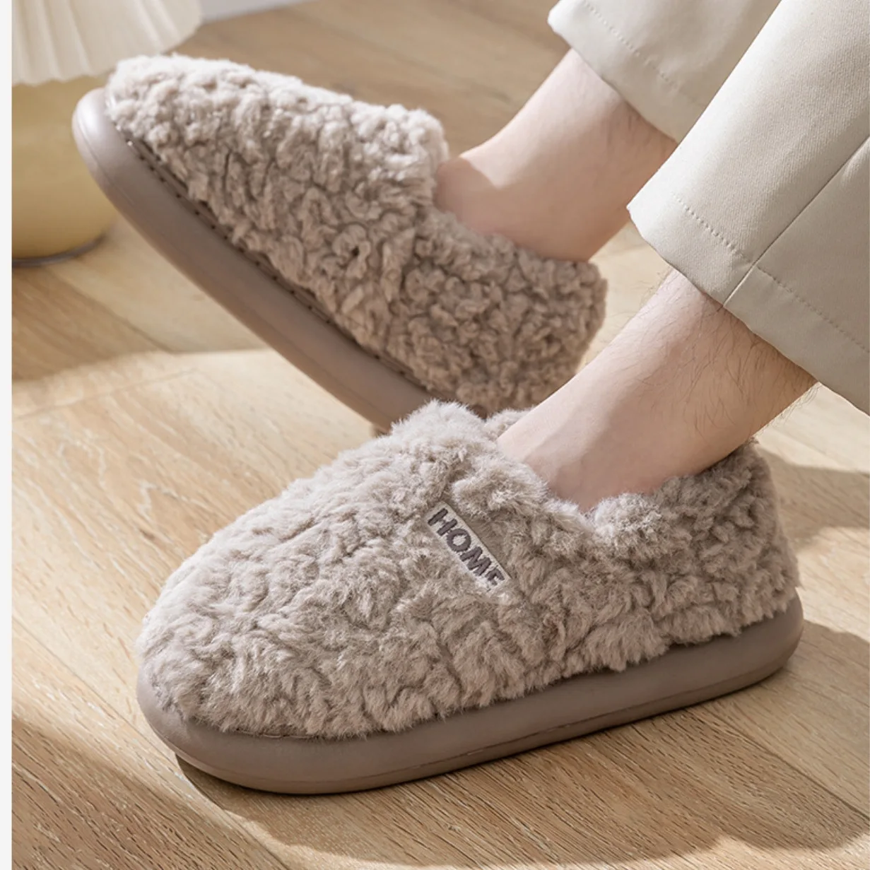 Cotton slippers women's winter - đánh giá và giá Women Bags And Shoes