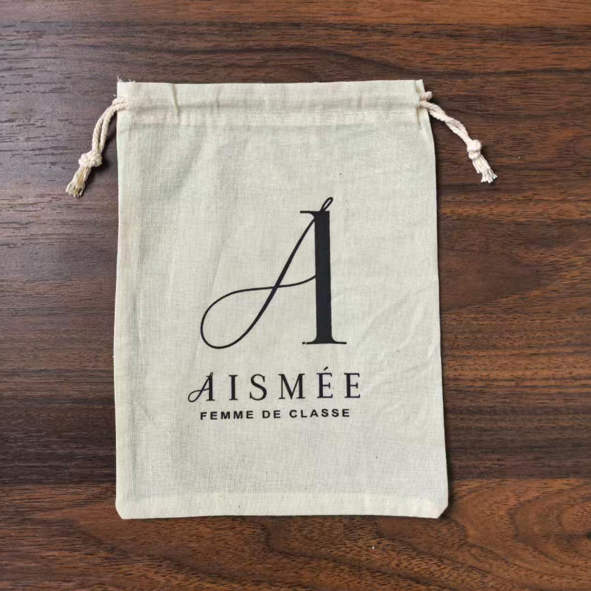 100 Pieces Natural Cotton Bags - đánh giá và giá Women Bags Logo