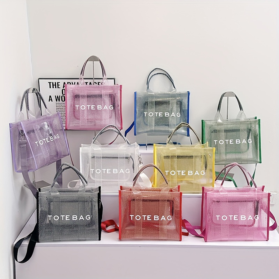 Fashion New High Capacity PVC  - đánh giá và giá Women Handheld Bags
